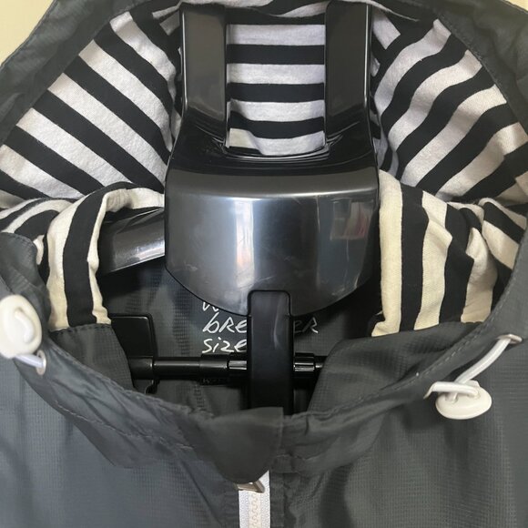 Giordano lightweight jacket with striped lining I Size Small I Black I GUC - Picture 4 of 8